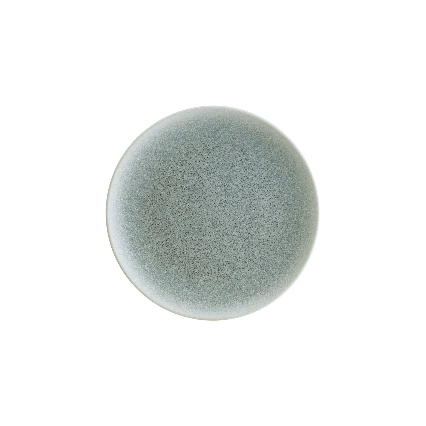 Luca Ocean Matte dia.10.5" Round Blue Vitrified Plate