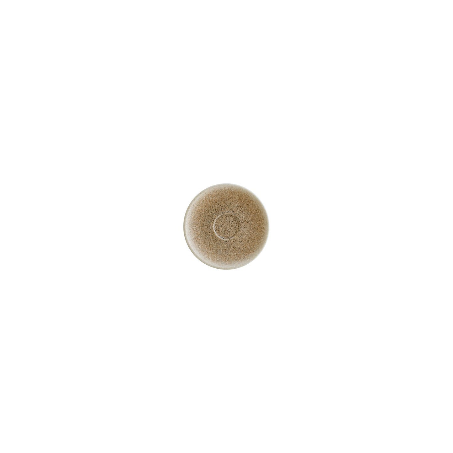 Luca Salmon Matte dia.4.75" Round Salmon Vitrified Saucer