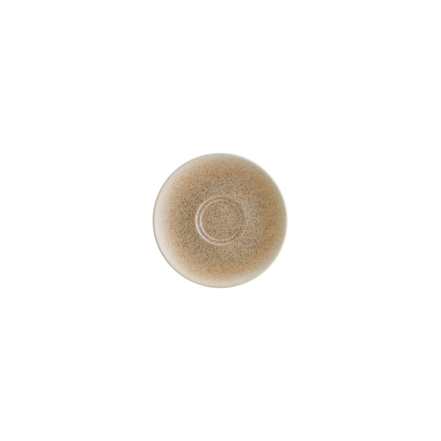 Luca Salmon Matte dia.6.25" Round Salmon Vitrified Saucer