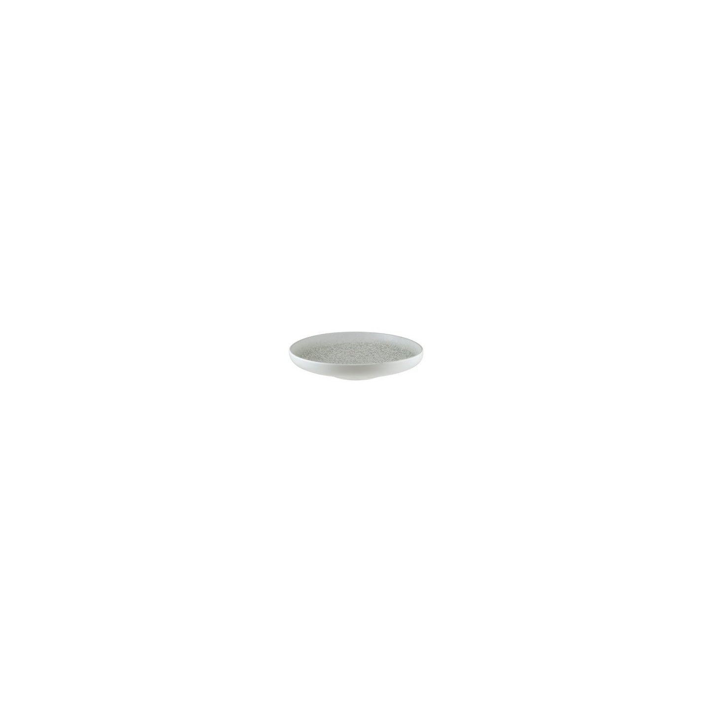 Turgla Vitrified Luna dia.4" h:0.75" 4 oz. Round White Vitrified Bowl - Case Pack: 12
