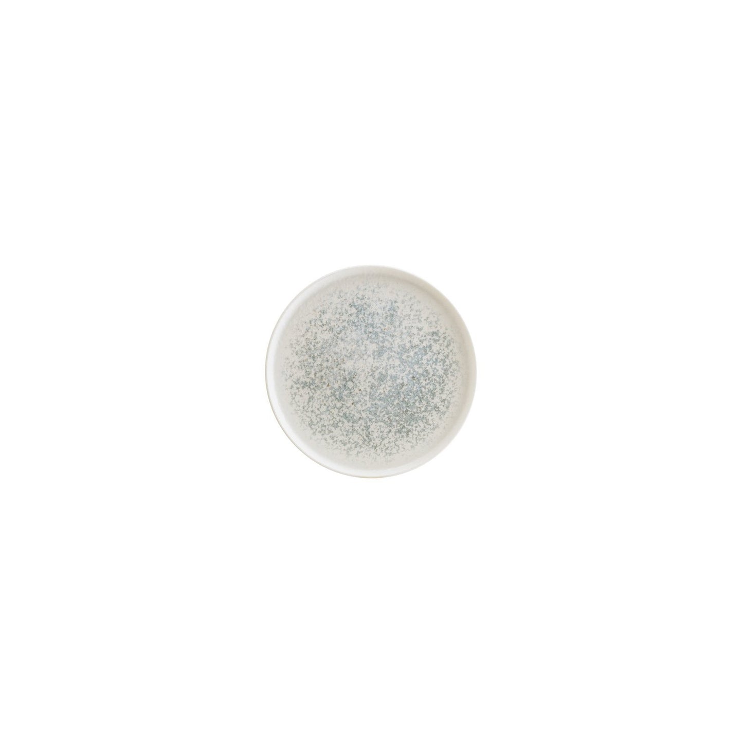 Turgla Vitrified Luna Ocean dia.6.25" Round Decorated Vitrified Plate - Case Pack: 12