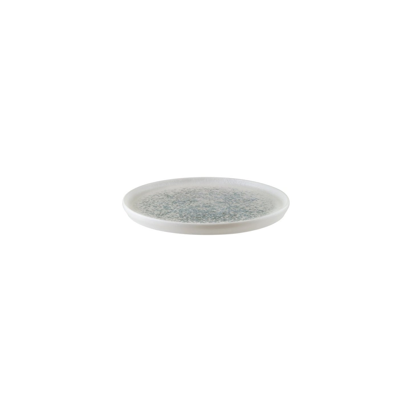 Turgla Vitrified Luna Ocean dia.8.75" Round Decorated Vitrified Plate - Case Pack: 6