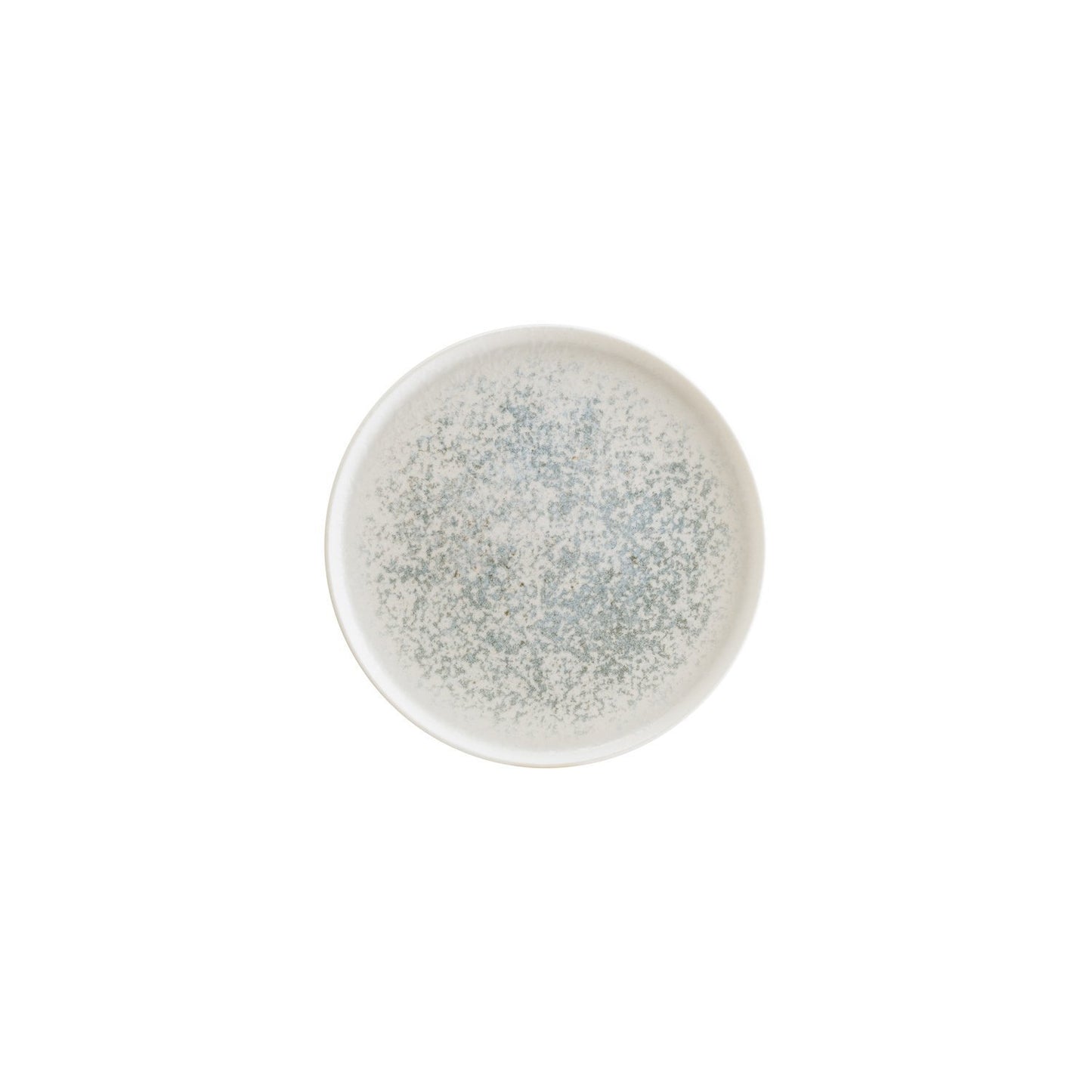 Turgla Vitrified Luna Ocean dia.8.75" Round Decorated Vitrified Plate - Case Pack: 6
