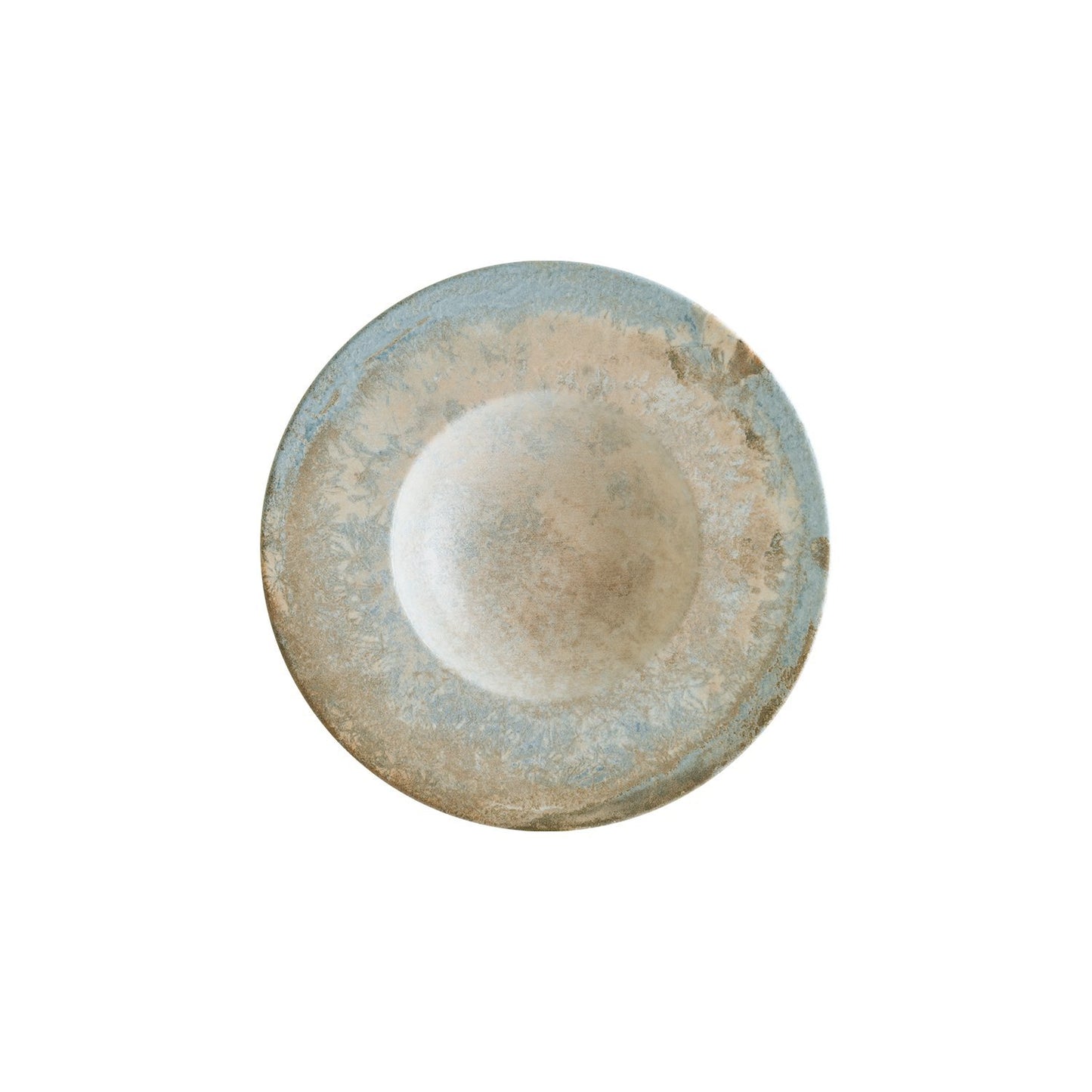 Turgla Vitrified Luz dia.11" h:2.5" 14 oz. Round Decorated Vitrified Bowl - Case Pack: 6