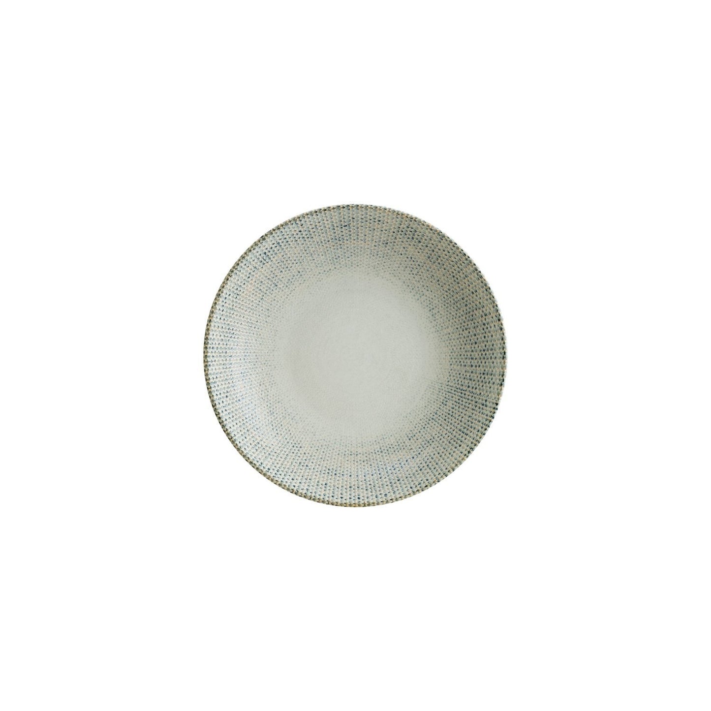 Turgla Vitrified Sway dia.9" h:2" 34 oz. Round Decorated Vitrified Bowl - Case Pack: 6