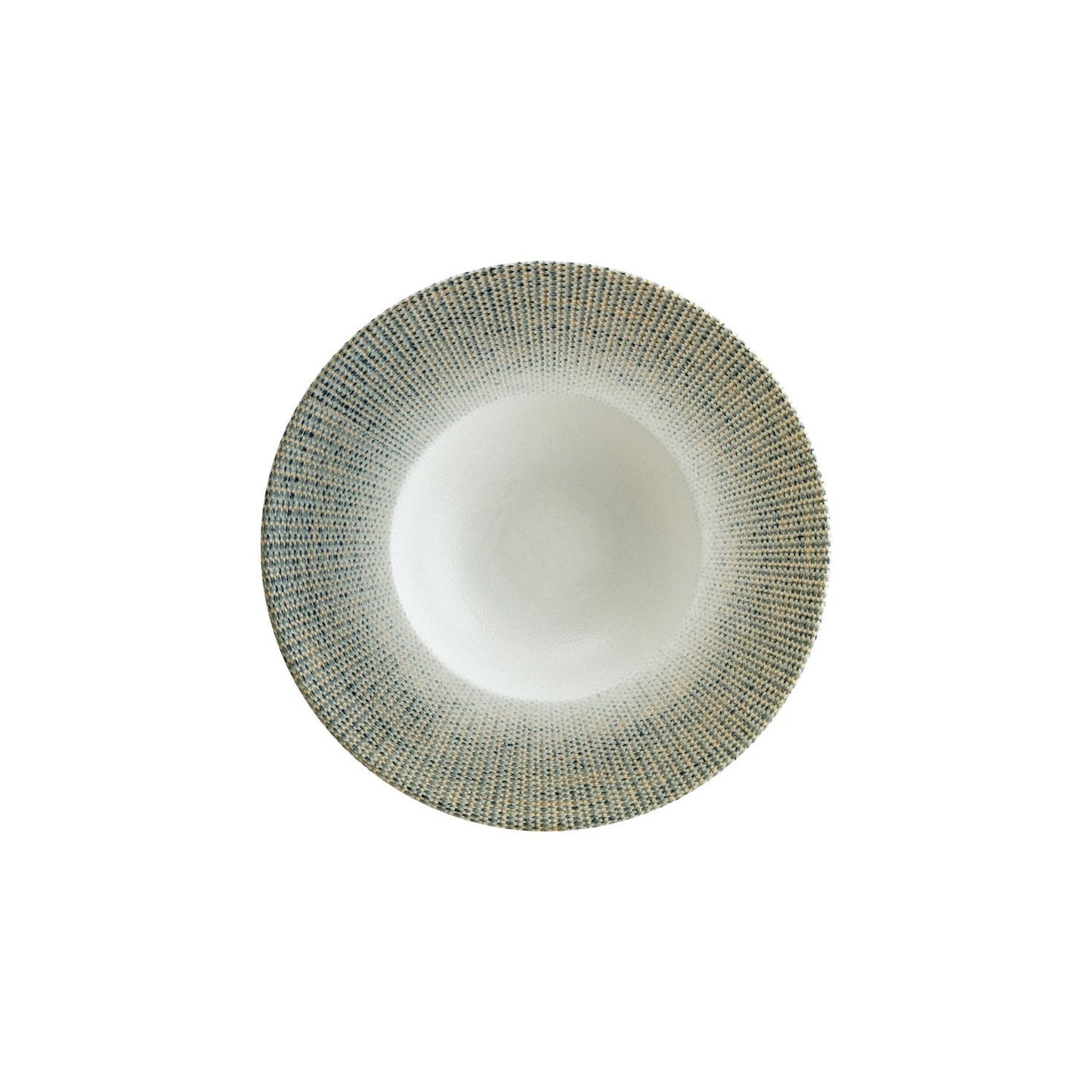 Sway dia.11" h:2.5" 14 oz. Round Decorated Vitrified Bowl