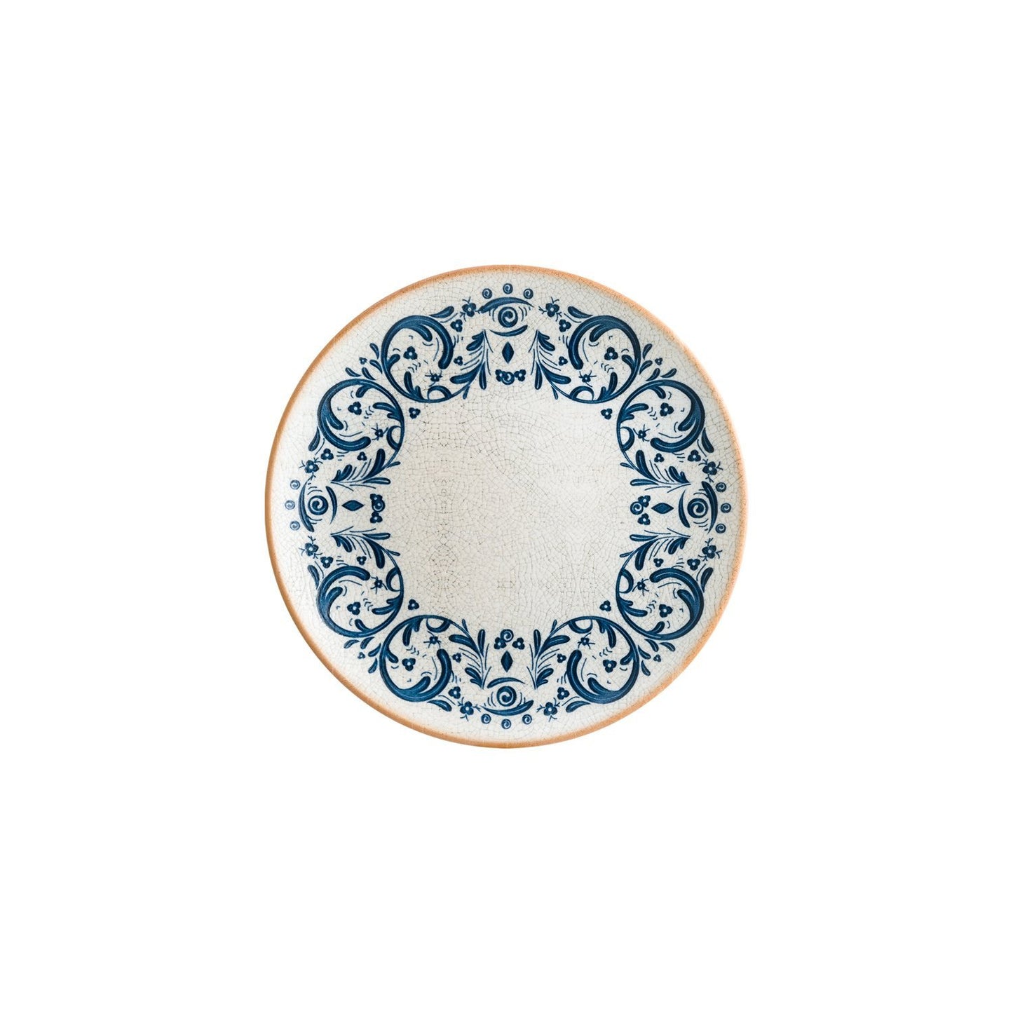 Turgla Vitrified Viento dia.10" Round Decorated Vitrified Plate - Case Pack: 12