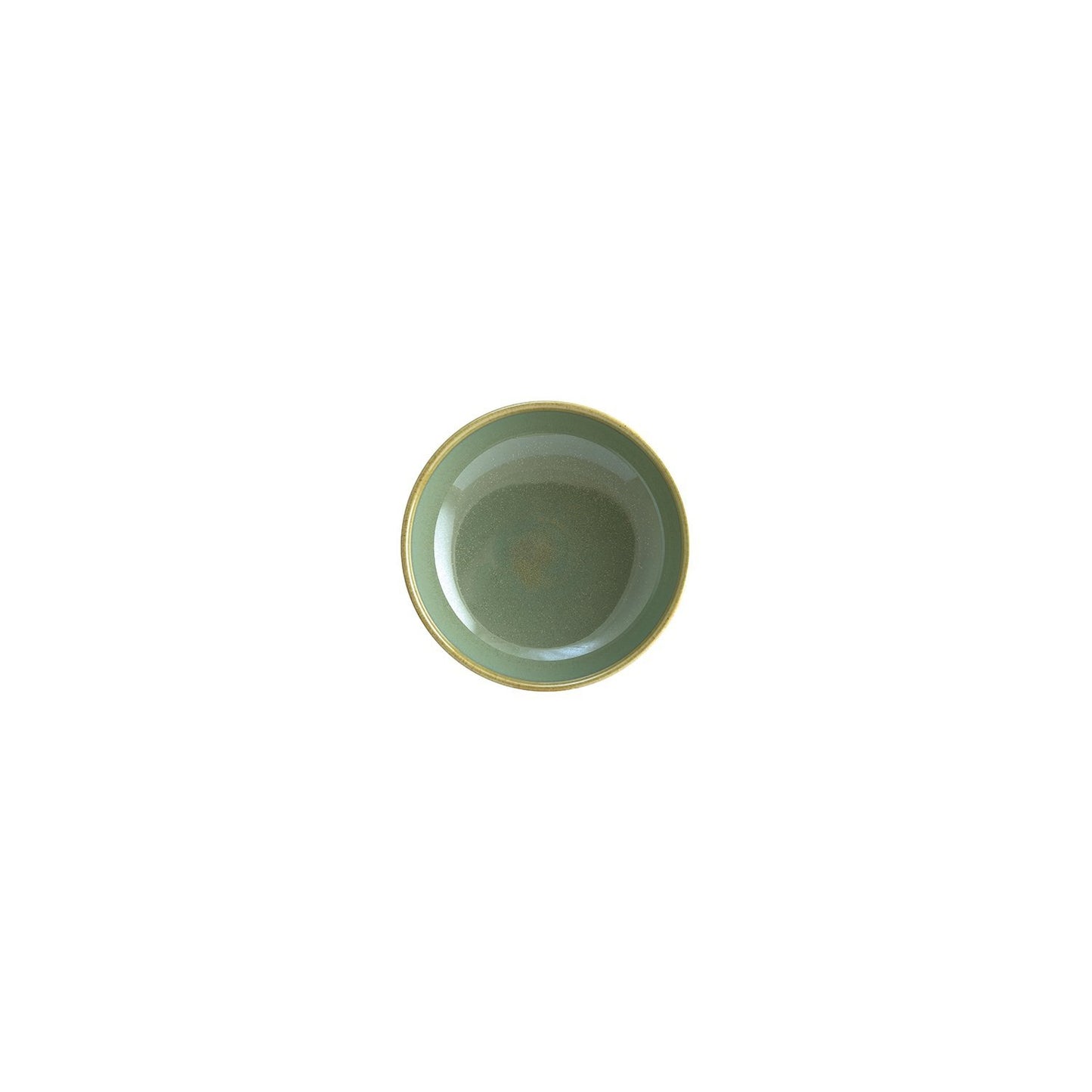 Turgla Vitrified Sage dia.5.5" h:2" 15 oz. Round Green Vitrified Bowl - Case Pack: 12