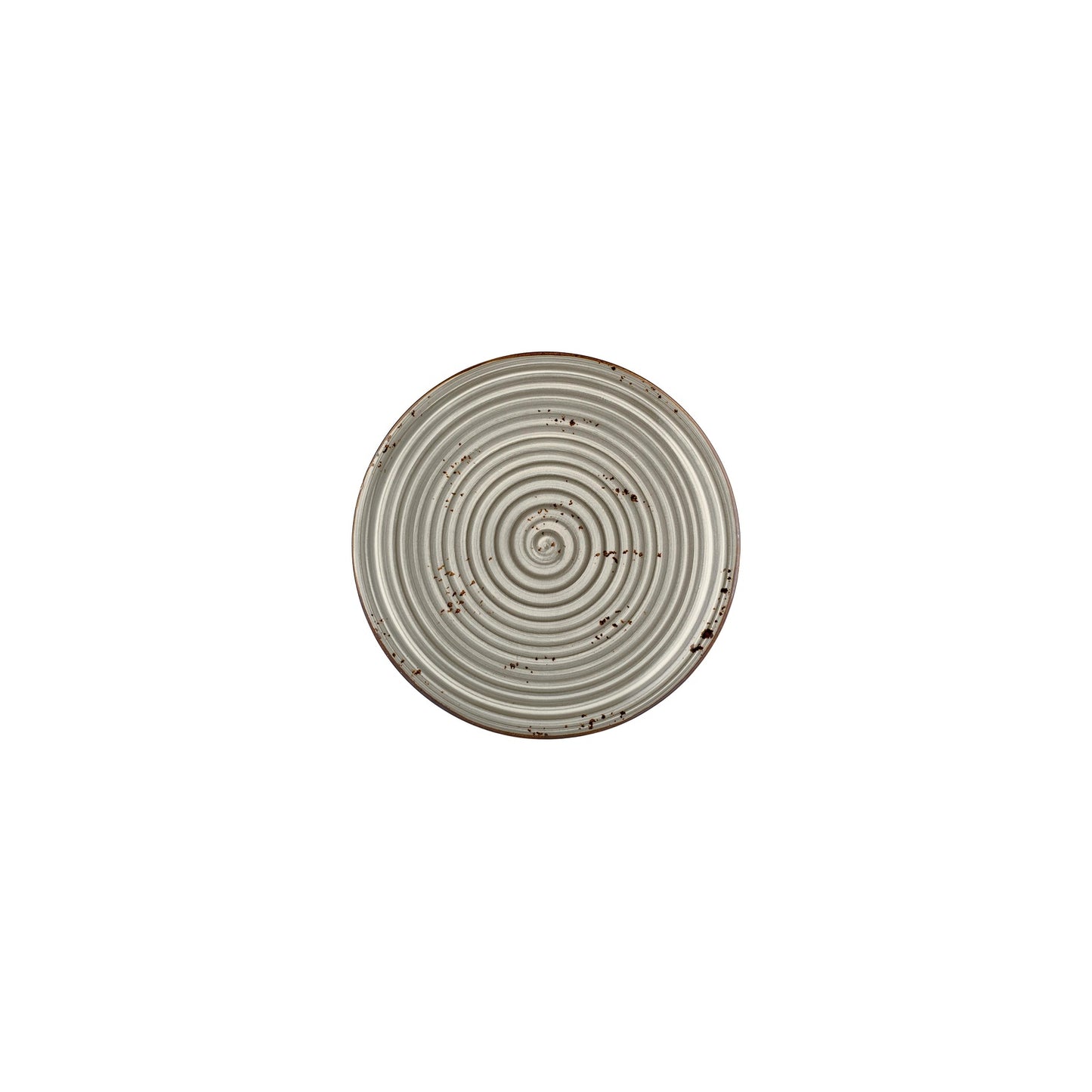 Supreme dia.7.5" Round Gray Vitrified Plate