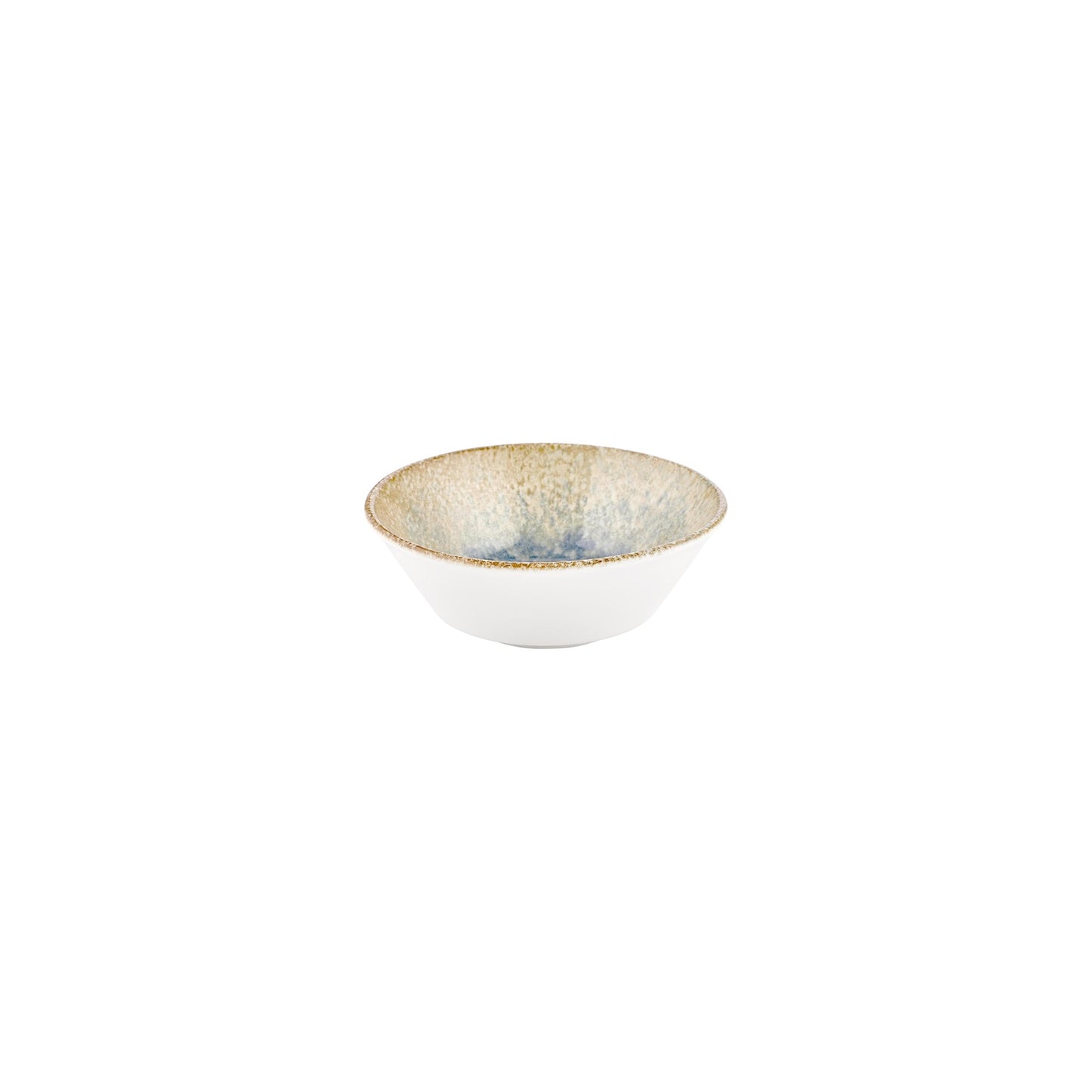Smooth Reaction dia.5.5" h:0" 12 oz. Round Yellow Vitrified Bowl