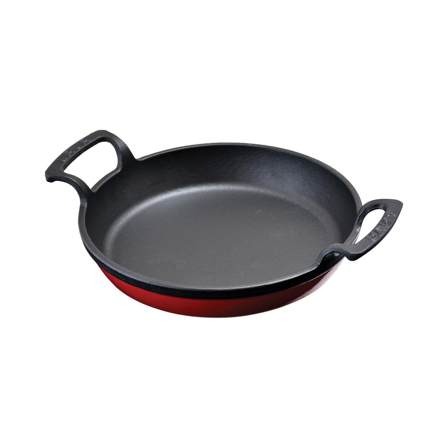 Turgla Cast Iron dia.8.25" h:1" Round Red Cast Iron Pan