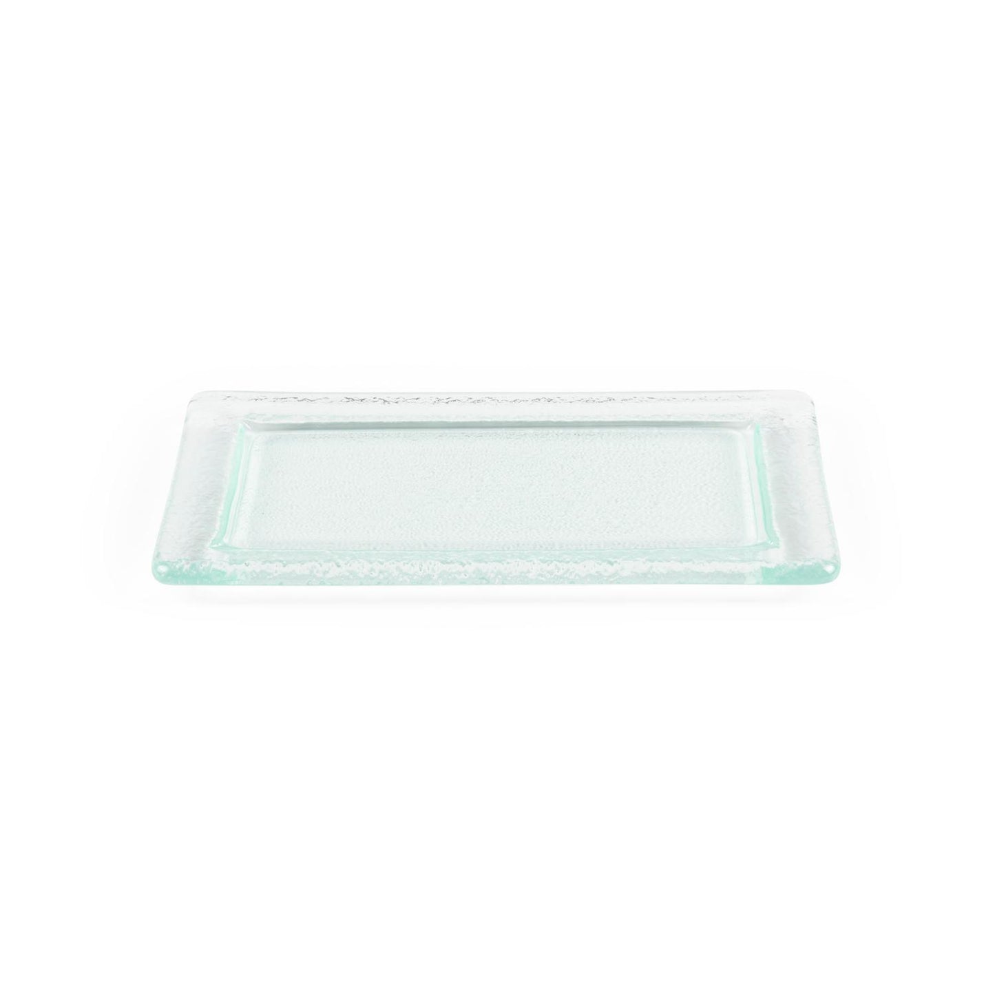 Glass Dinnerware 13" x 8" x h:0.5" Rectangular Clear Glass Platter - Case Pack: 6