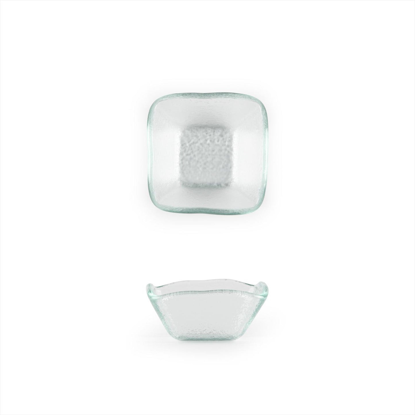 Glass Dinnerware 2.25" x 2.25" x h:1.5" 2 oz. Square Clear Glass Ramekin - Case Pack: 24