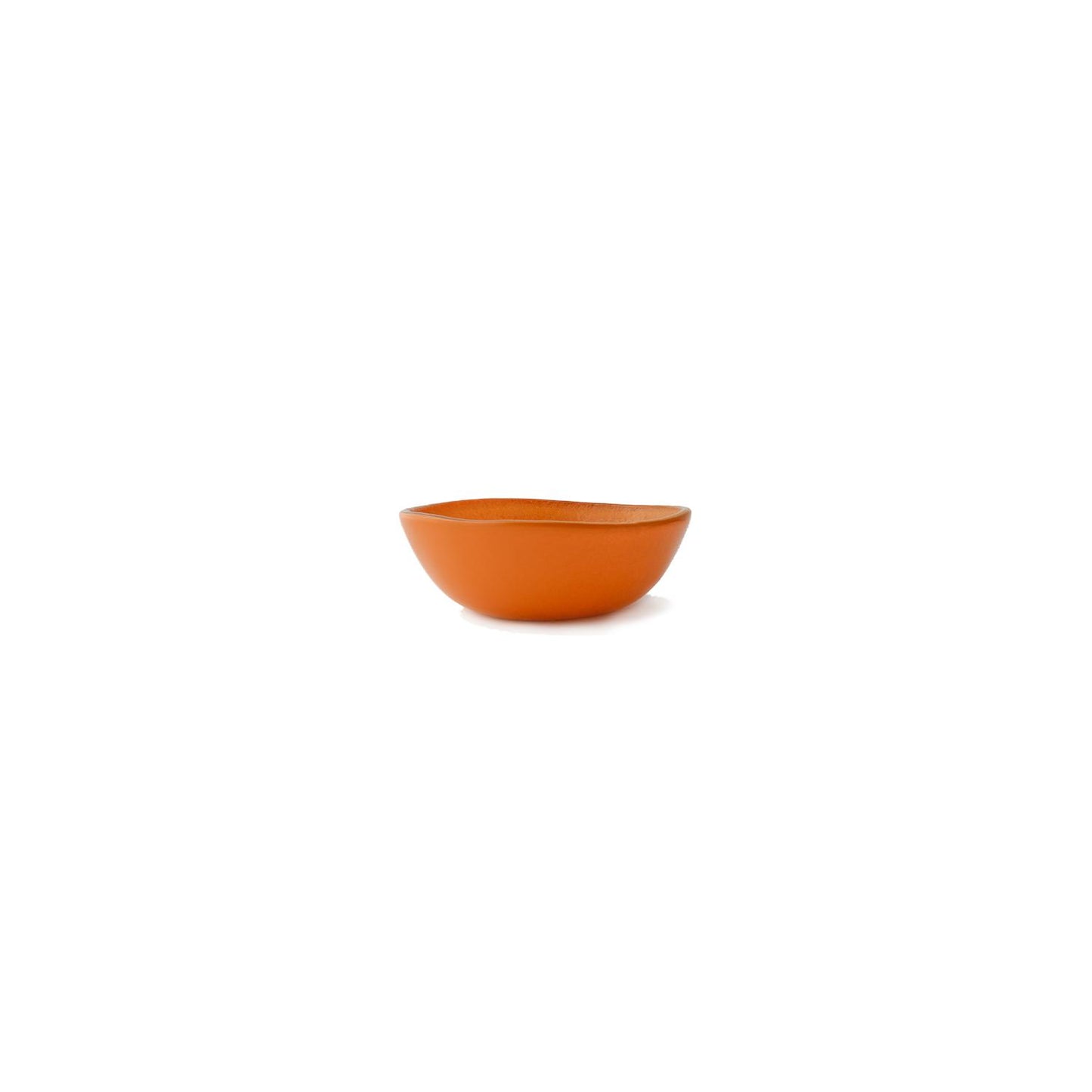 Glass Dinnerware dia.5.5" h:2" 14 oz. Round Turmeric Glass Bowl - Case Pack: 12