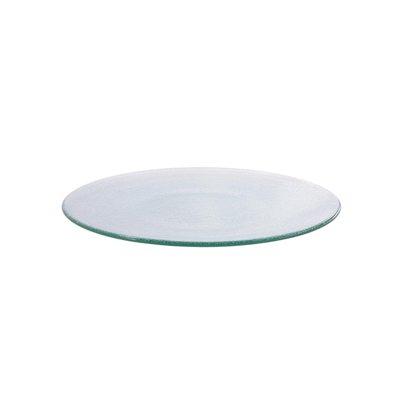 Glass Dinnerware dia.9" Round Clear Glass Plate - Case Pack: 12