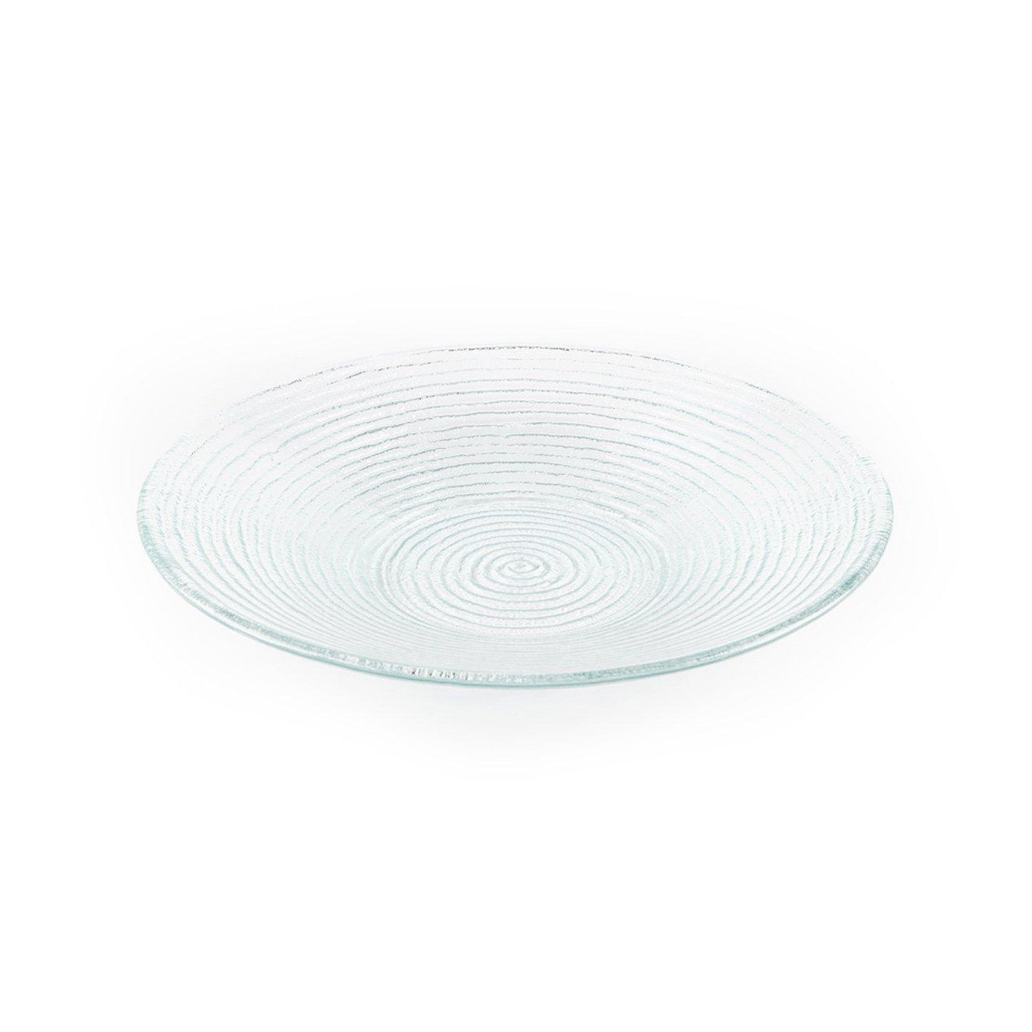 Glass Dinnerware dia.13.75" h:2" 58 oz. Round Clear Glass Bowl - Case Pack: 6