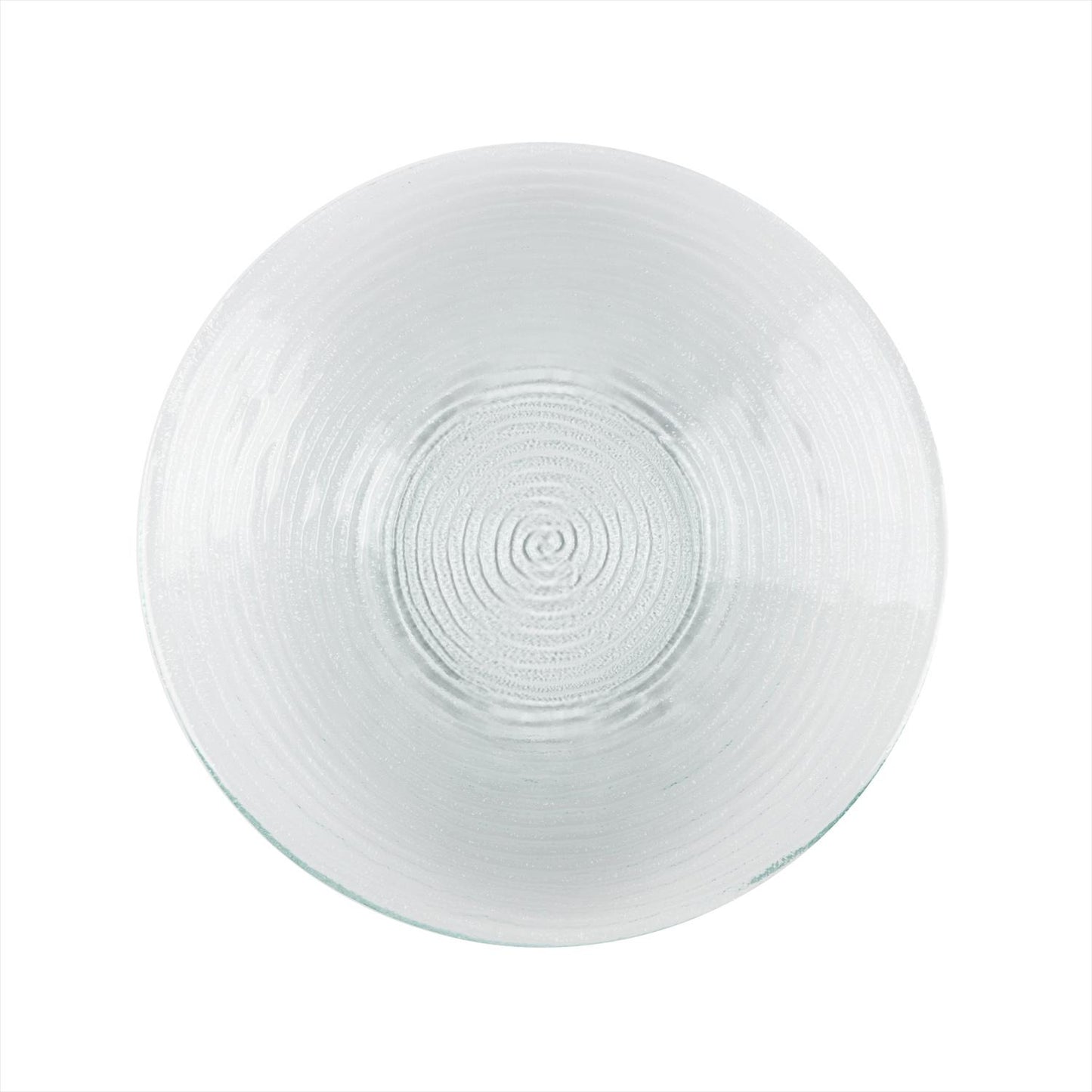 Glass Dinnerware dia.13.75" h:2" 58 oz. Round Clear Glass Bowl - Case Pack: 6