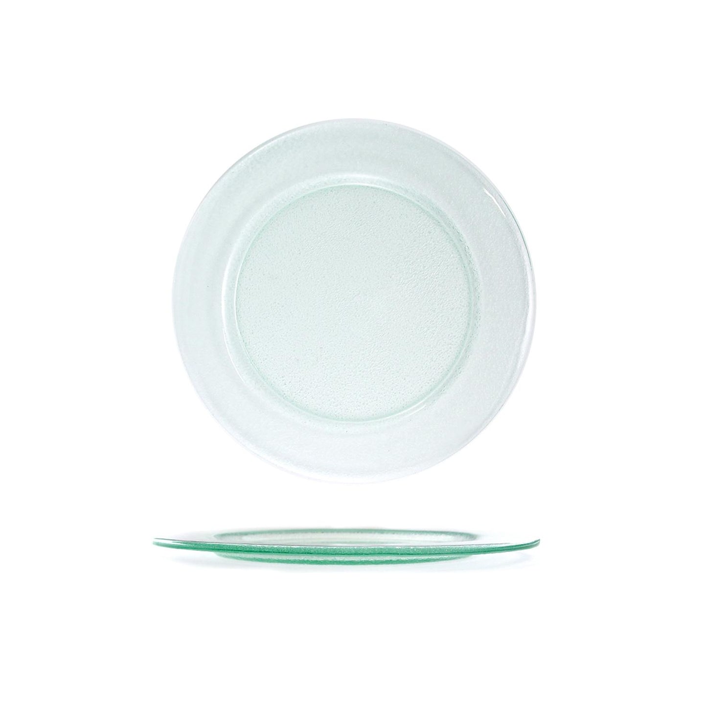 Glass Dinnerware dia.9" Round Clear Glass Plate - Case Pack: 12