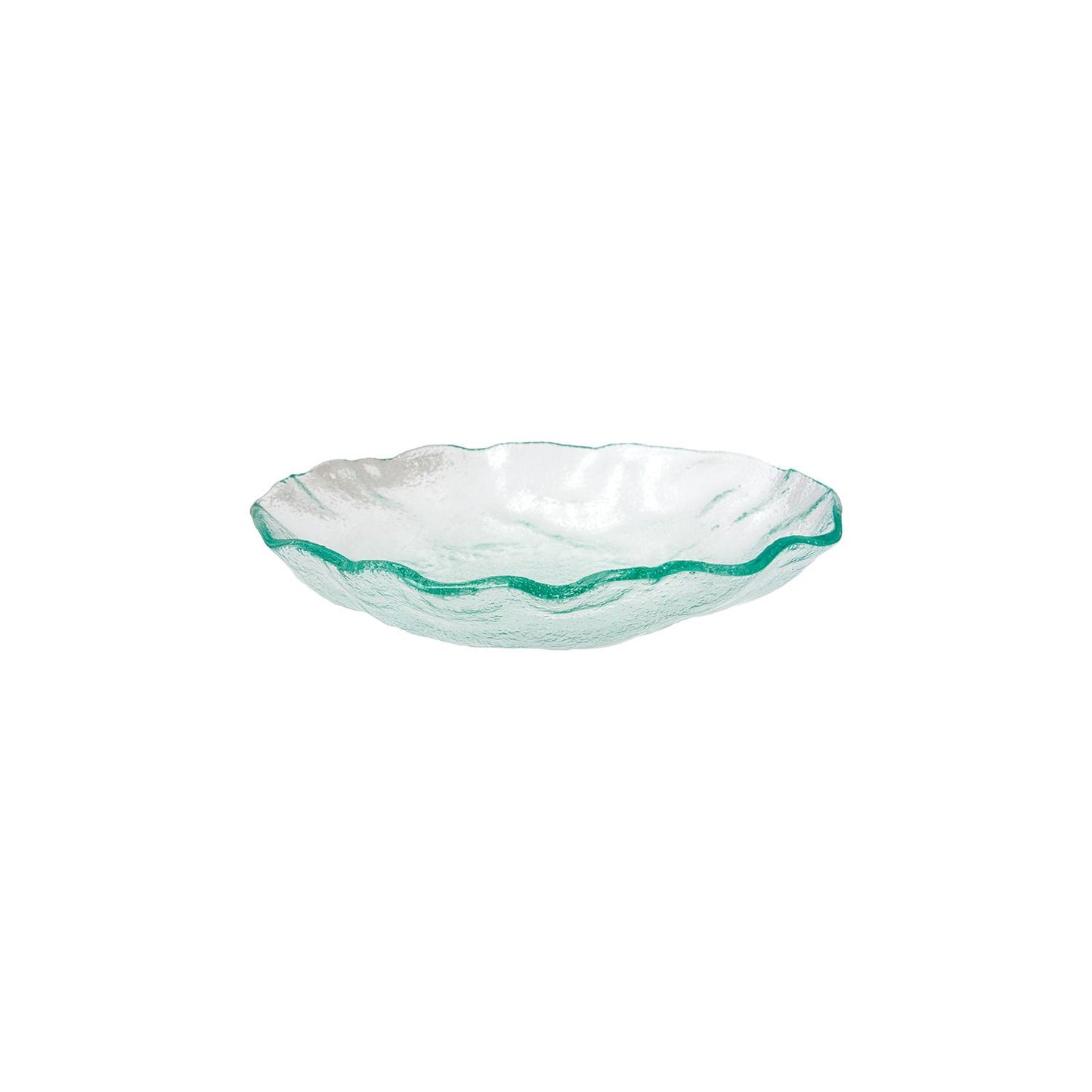 Glass Dinnerware dia.12" h:2.25" 60 oz. Round Clear Glass Bowl - Case Pack: 4