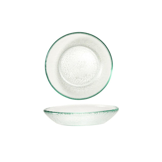 Glass Dinnerware dia.5.5" h:1.25" 8 oz. Round Clear Glass Bowl - Case Pack: 12