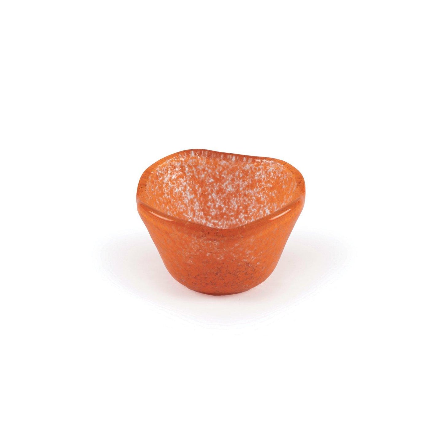 Glass Dinnerware dia.3.25" h:2" 4 oz. Round Orange Glass Ramekin - Case Pack: 24