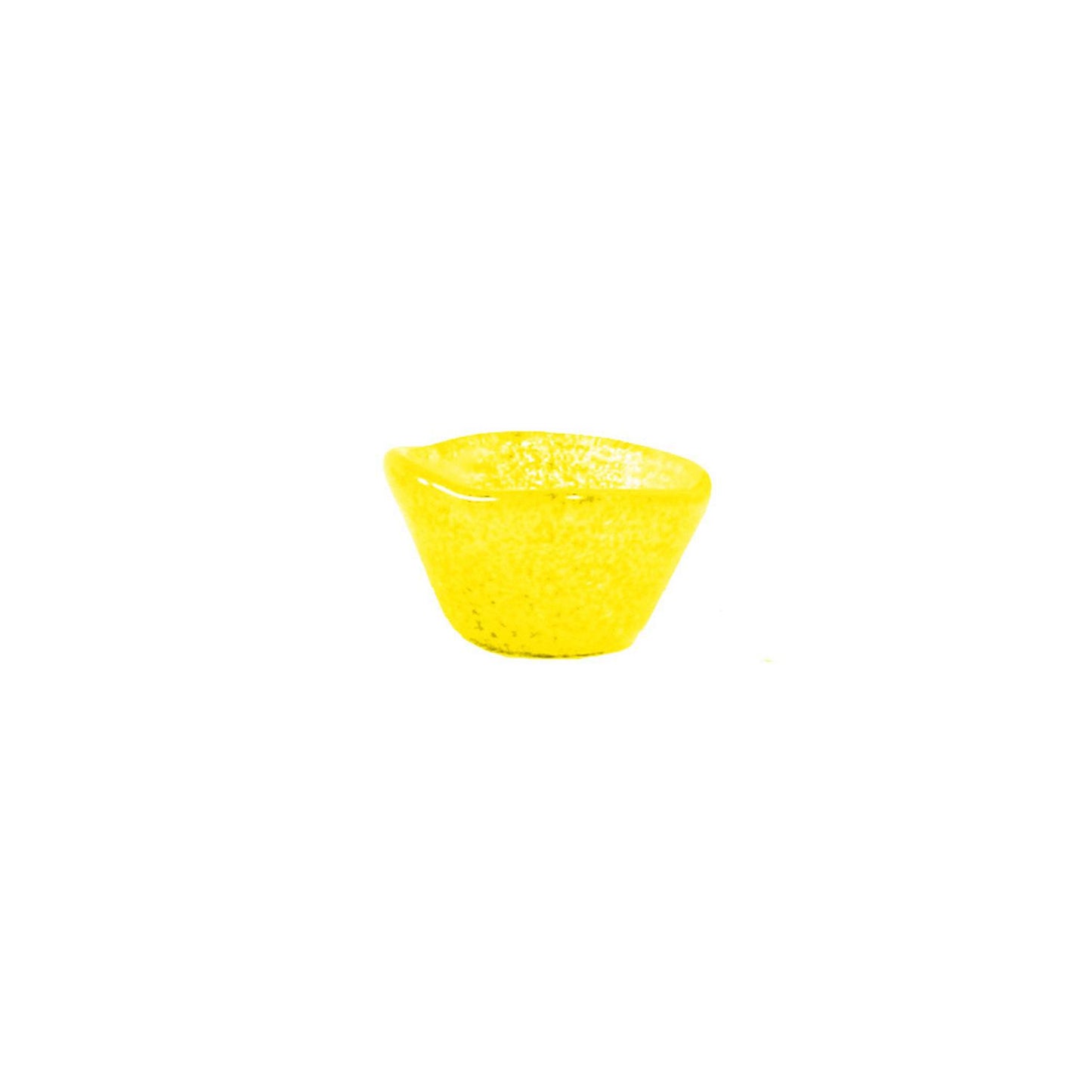 Glass Dinnerware dia.3.25" h:2" 4 oz. Round Yellow Glass Ramekin - Case Pack: 24