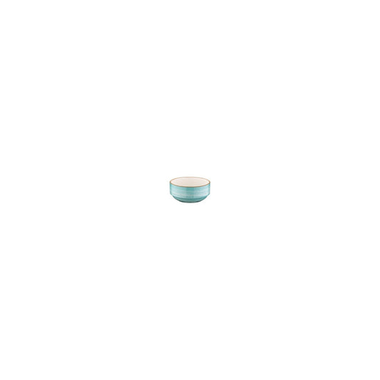 Turgla Vitrified Aqua dia.2.25" h:1" 1 oz. Round Blue Vitrified Ramekin - Case Pack: 24