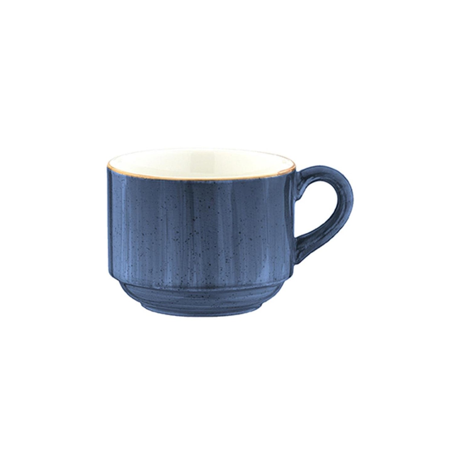 Turgla Vitrified Dusk dia.3.25" h:2.5" 7 oz. Round Blue Vitrified Cup - Case Pack: 6