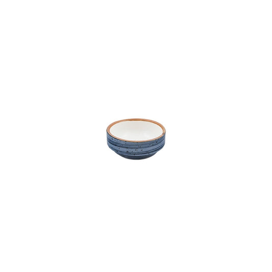 Dusk dia.2.25" h:1" 1 oz. Round Blue Vitrified Ramekin