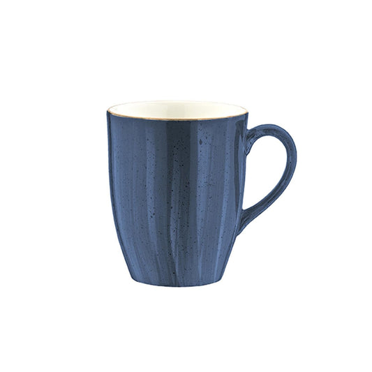 Turgla Vitrified Dusk dia.3.25" h:4.25" 11 oz. Round Blue Vitrified Mug - Case Pack: 24