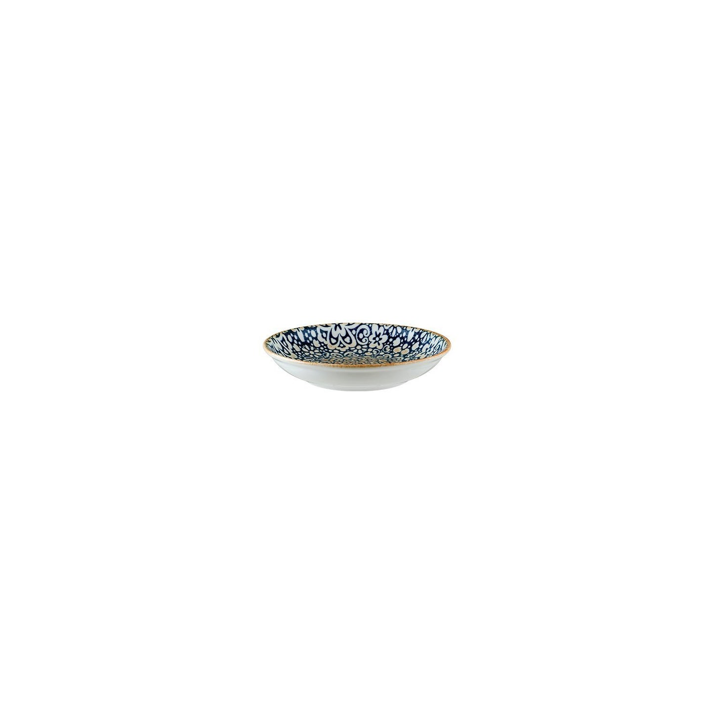 Turgla Vitrified Alhambra dia.5.25" h:1.5" 7 oz. Round Decorated Vitrified Bowl - Case Pack: 12