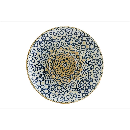 Porcelain Alhambra dia.7.5" Round Decorated Porcelain Saucer - Case Pack: 12