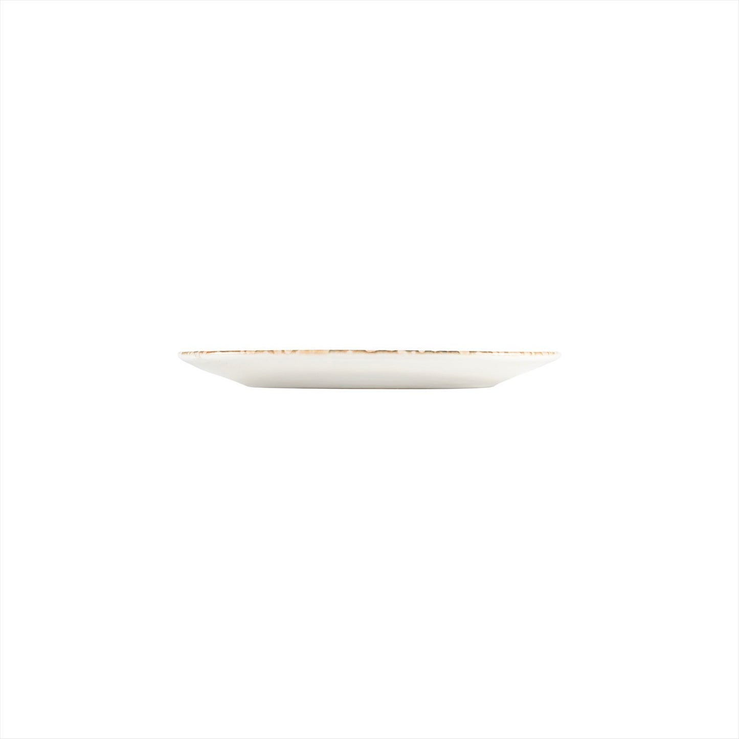 Turgla Vitrified Alhambra 9.5" x 7.5" Organic Decorated Vitrified Plate - Case Pack: 12