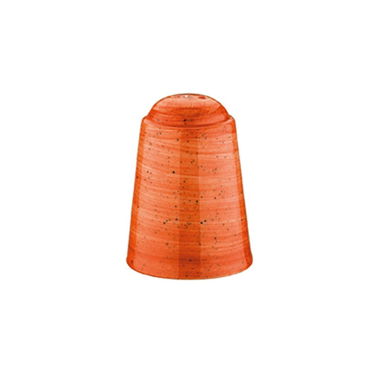 Turgla Vitrified Terracota  Round Terracotta Vitrified Salt Shaker - Case Pack: 24