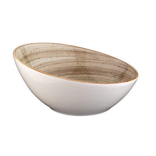 Porcelain Terrain dia.3.25" h:1.75" 2 oz. Round Brown Porcelain Ramekin - Case Pack: 24