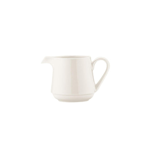 Banquet dia.1.75" h:2" 3 oz. Round Warm White Vitrified Creamer