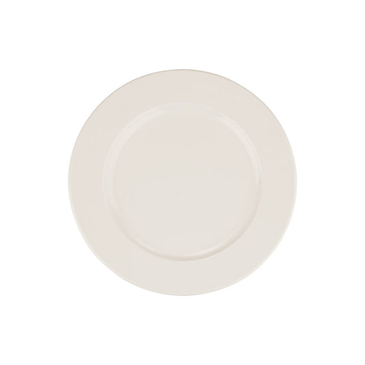 Porcelain Banquet dia.7.5" Round Warm White Porcelain Plate - Case Pack: 12