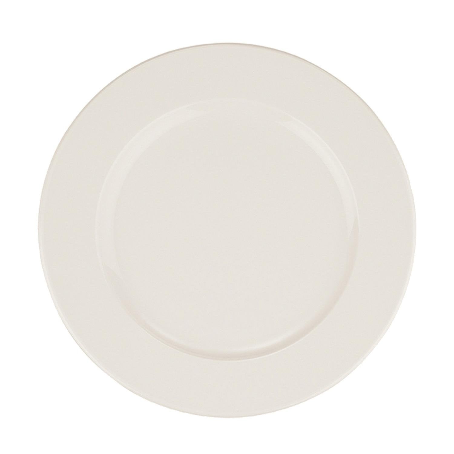 Banquet dia.8.25" Round Warm White Vitrified Plate