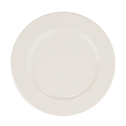 Banquet dia.8.25" Round Warm White Vitrified Plate