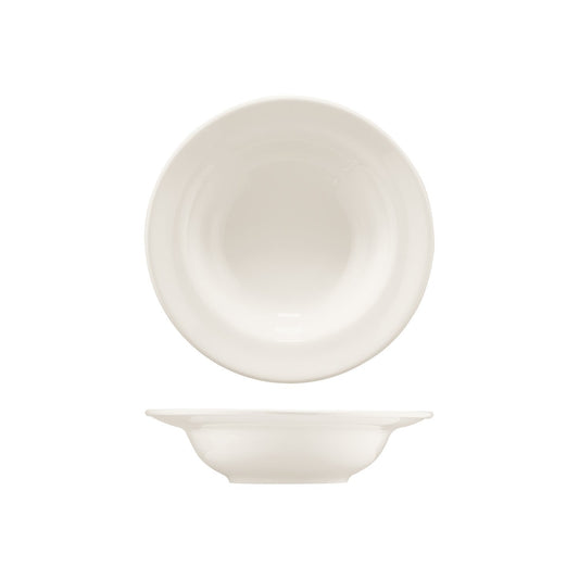 Banquet dia.10.25" h:2.5" 25 oz. Round Warm White Vitrified Bowl