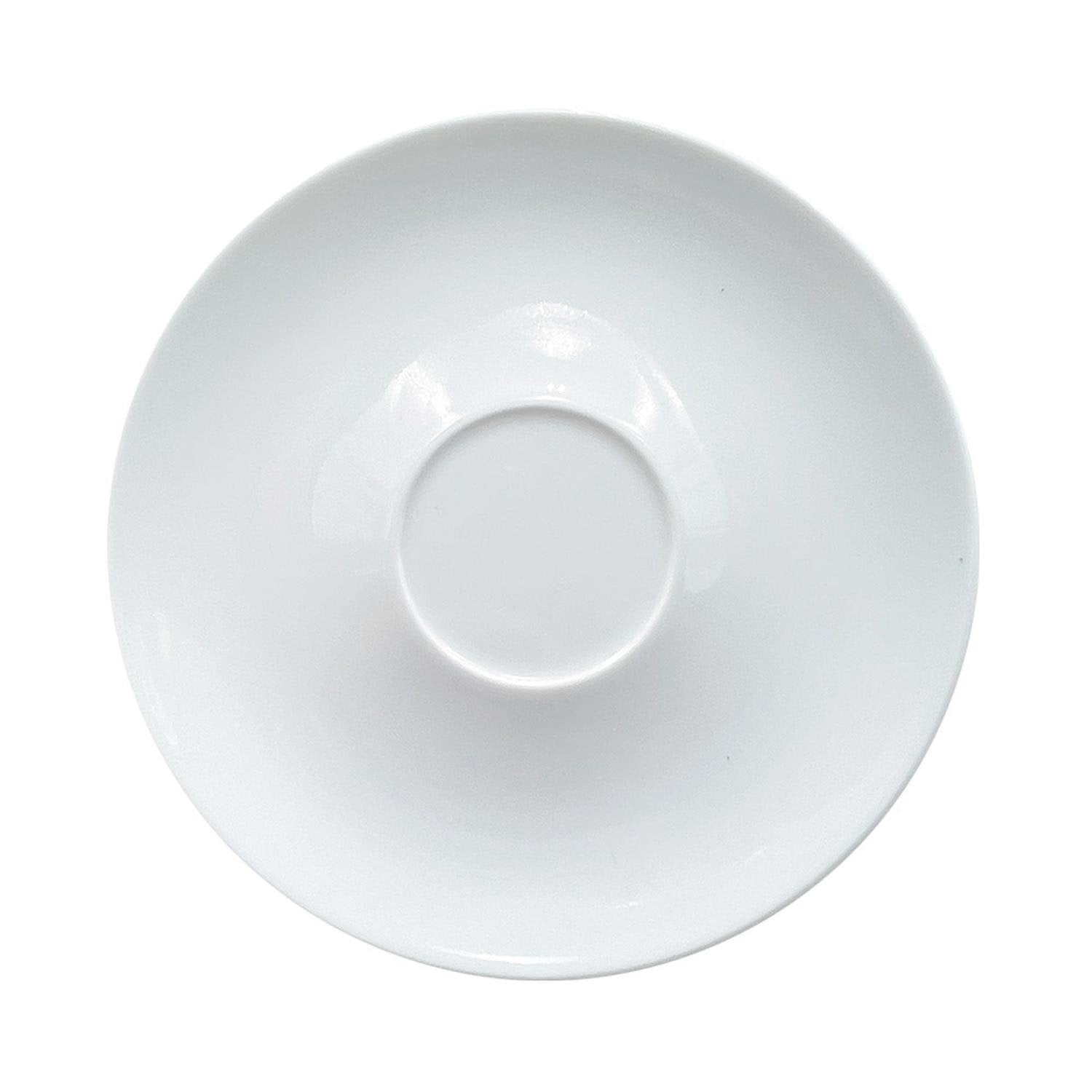 Delta-Coupe dia.7.25" Round White Porcelain Saucer