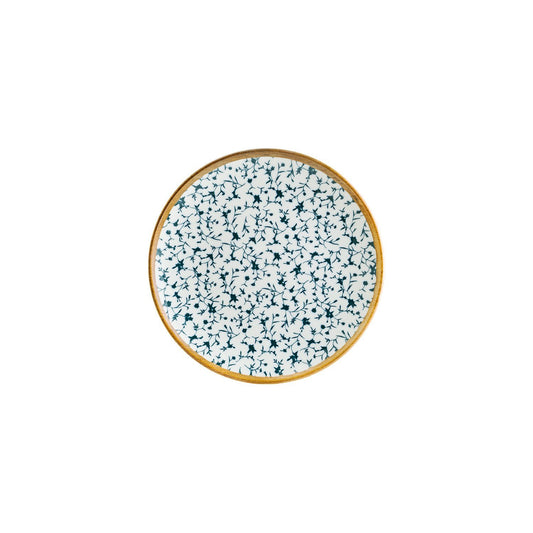 Turgla Vitrified Calif dia.9" Round Decorated Vitrified Plate - Case Pack: 12
