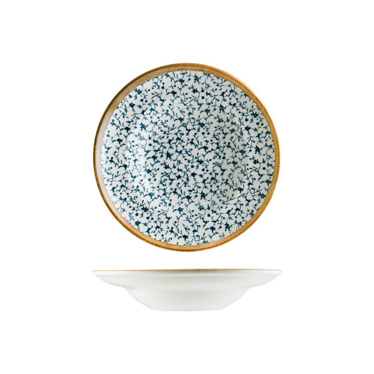 Turgla Vitrified Calif dia.10.75" h:2.25" 16 oz. Round Decorated Vitrified Bowl - Case Pack: 6