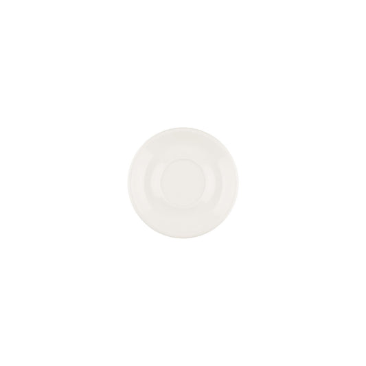 Banquet dia.6.25" Round Warm White Vitrified Saucer