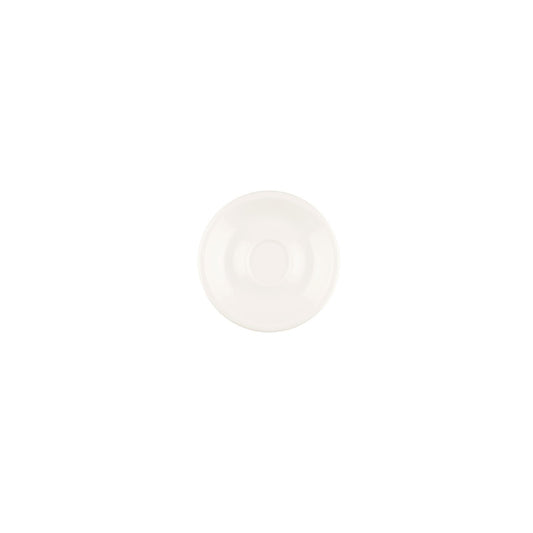 Banquet dia.5.25" Round Warm White Vitrified Saucer