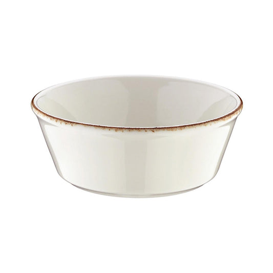 Turgla Vitrified Retro dia.4.75" h:1.75" 10 oz. Round Decorated Vitrified Bowl - Case Pack: 24