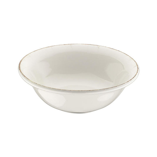 Retro dia.7" h:2.5" 23 oz. Round Decorated Vitrified Bowl