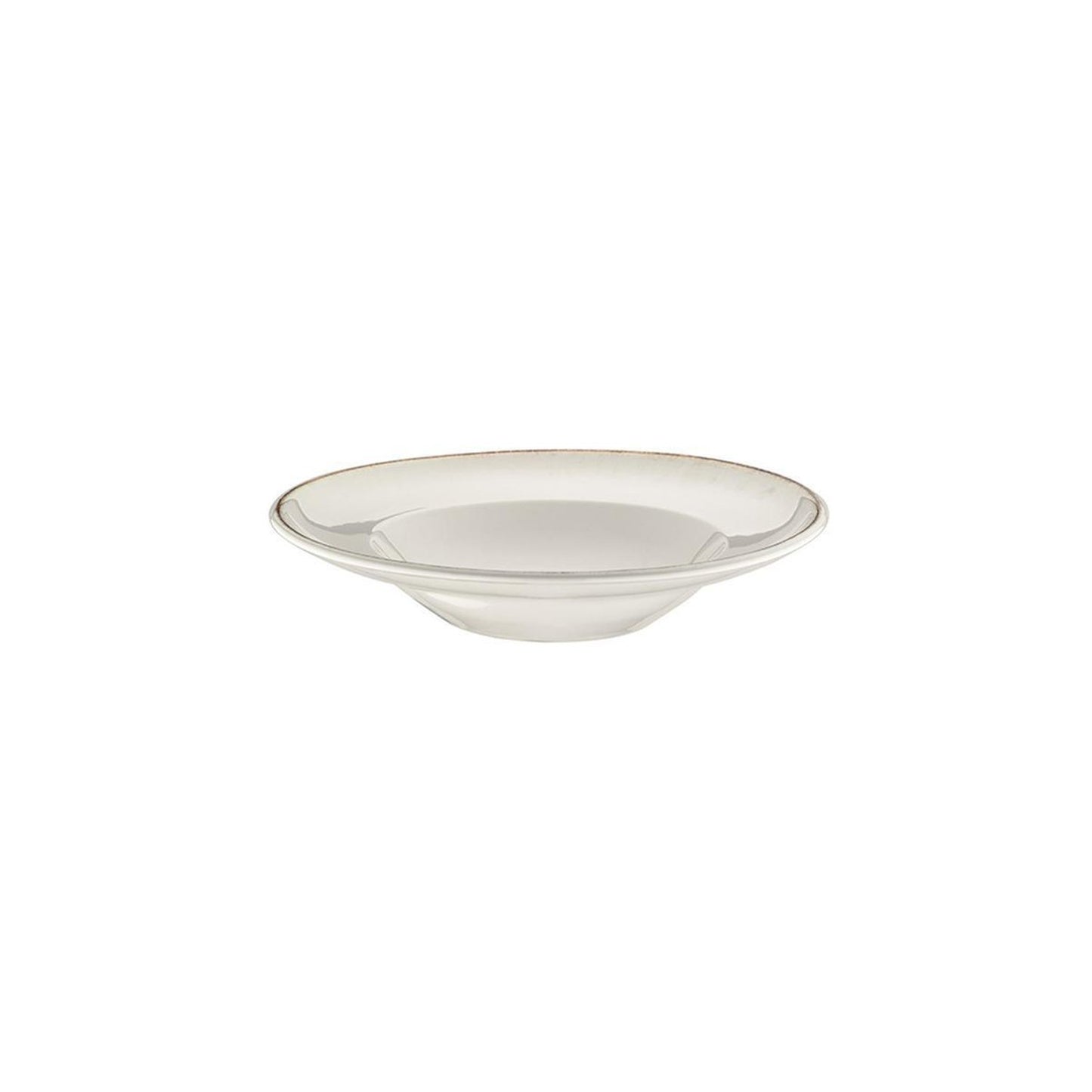 Turgla Vitrified Retro dia.10.75" h:2.25" 16 oz. Round Decorated Vitrified Bowl - Case Pack: 6