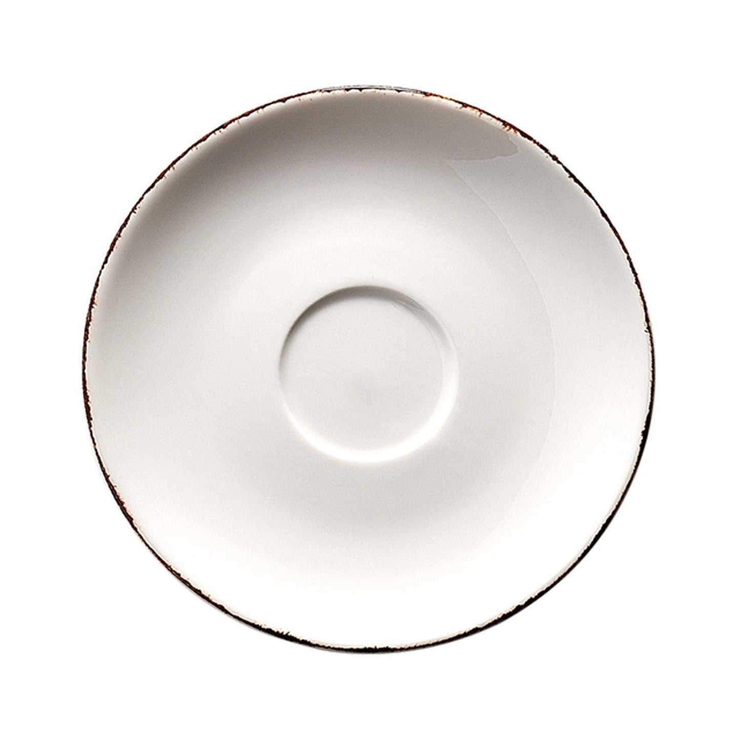 Retro dia.4.75" Round Decorated Vitrified Saucer