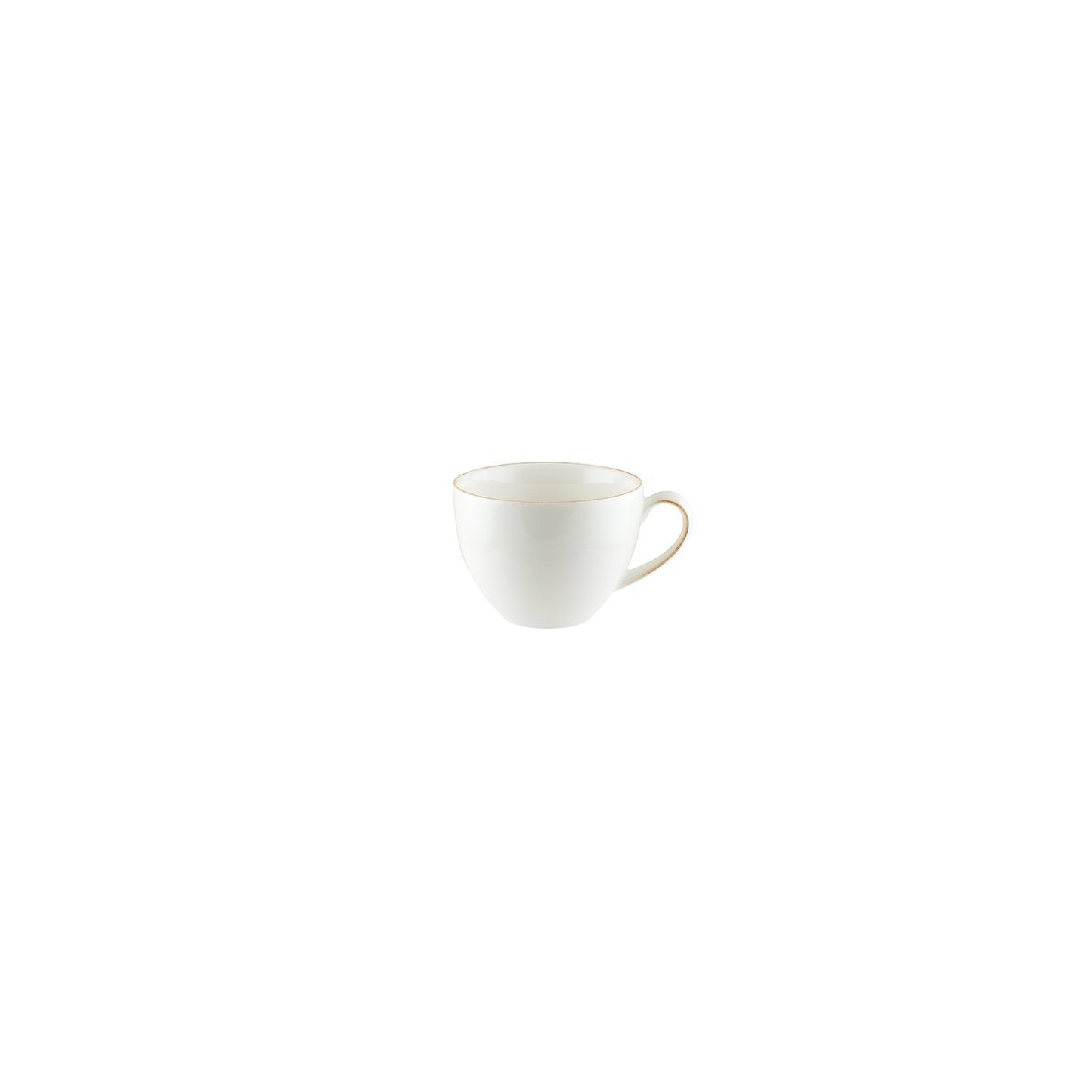 Turgla Vitrified Calif dia.3.5" h:2.75" 7 oz. Round Decorated Vitrified Cup - Case Pack: 6